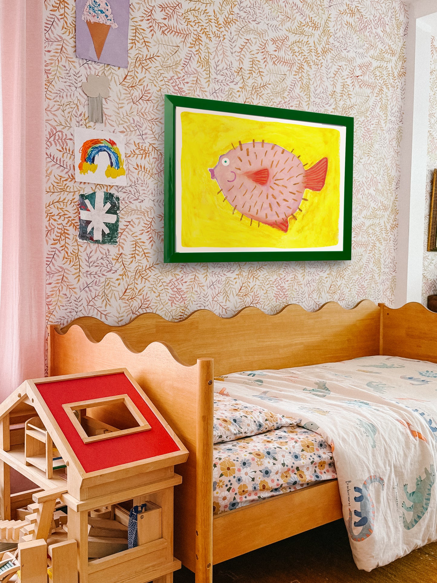 The Pufferfish Art Print