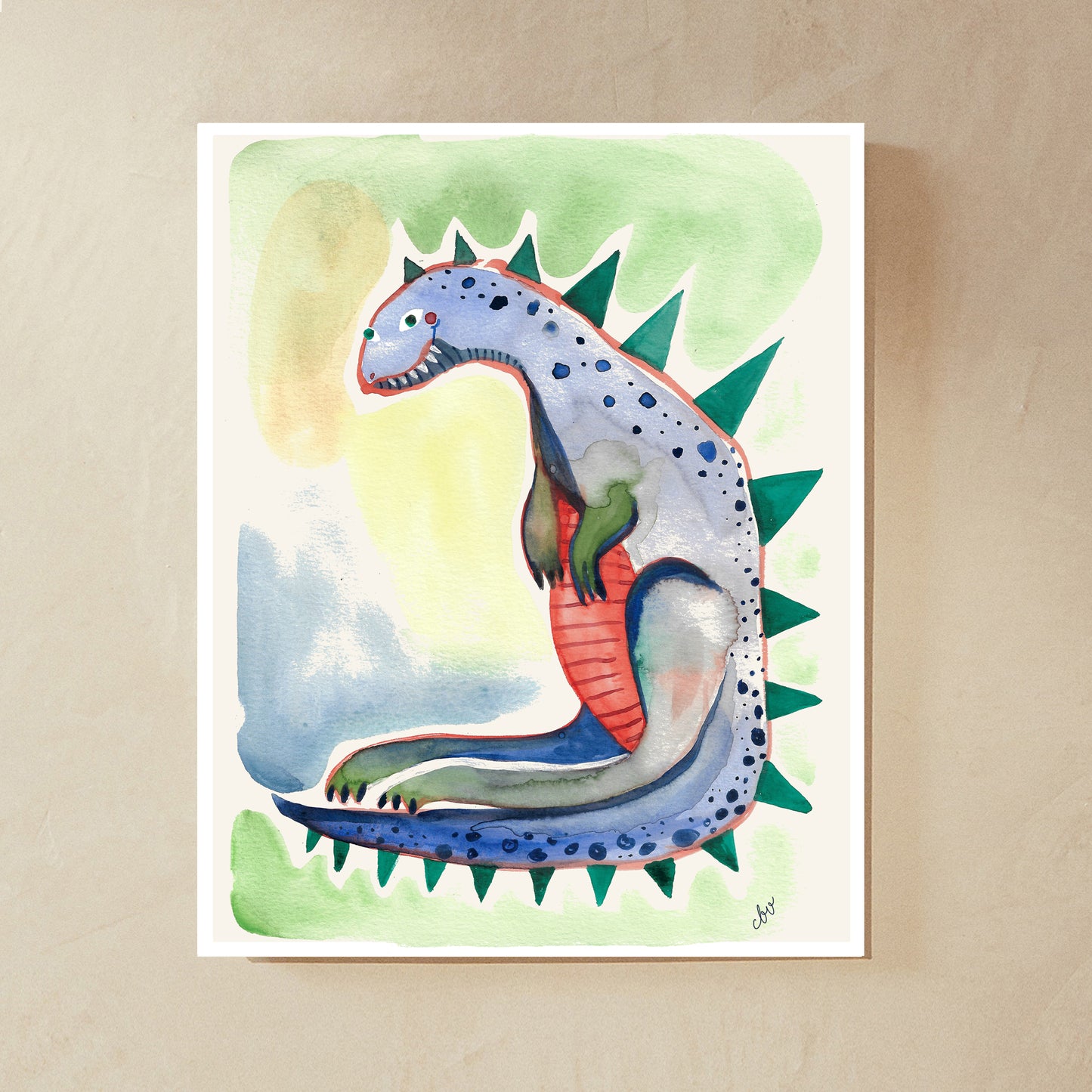 Whimsical Dinosaurs Gallery Wall Set