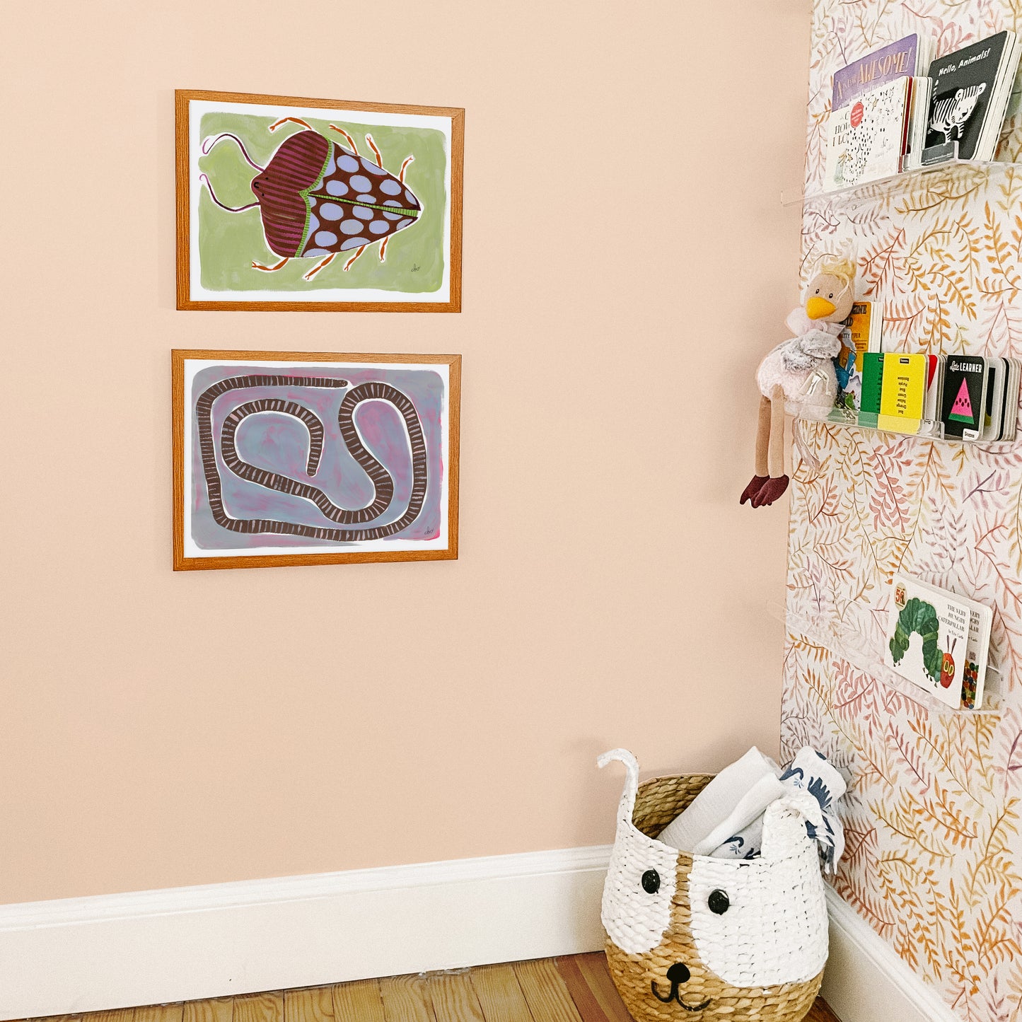 Groovy Bugs Gallery Wall Set