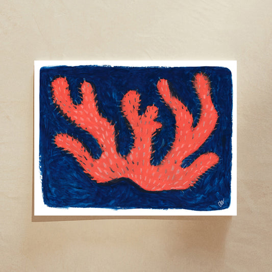 The Coral Art Print