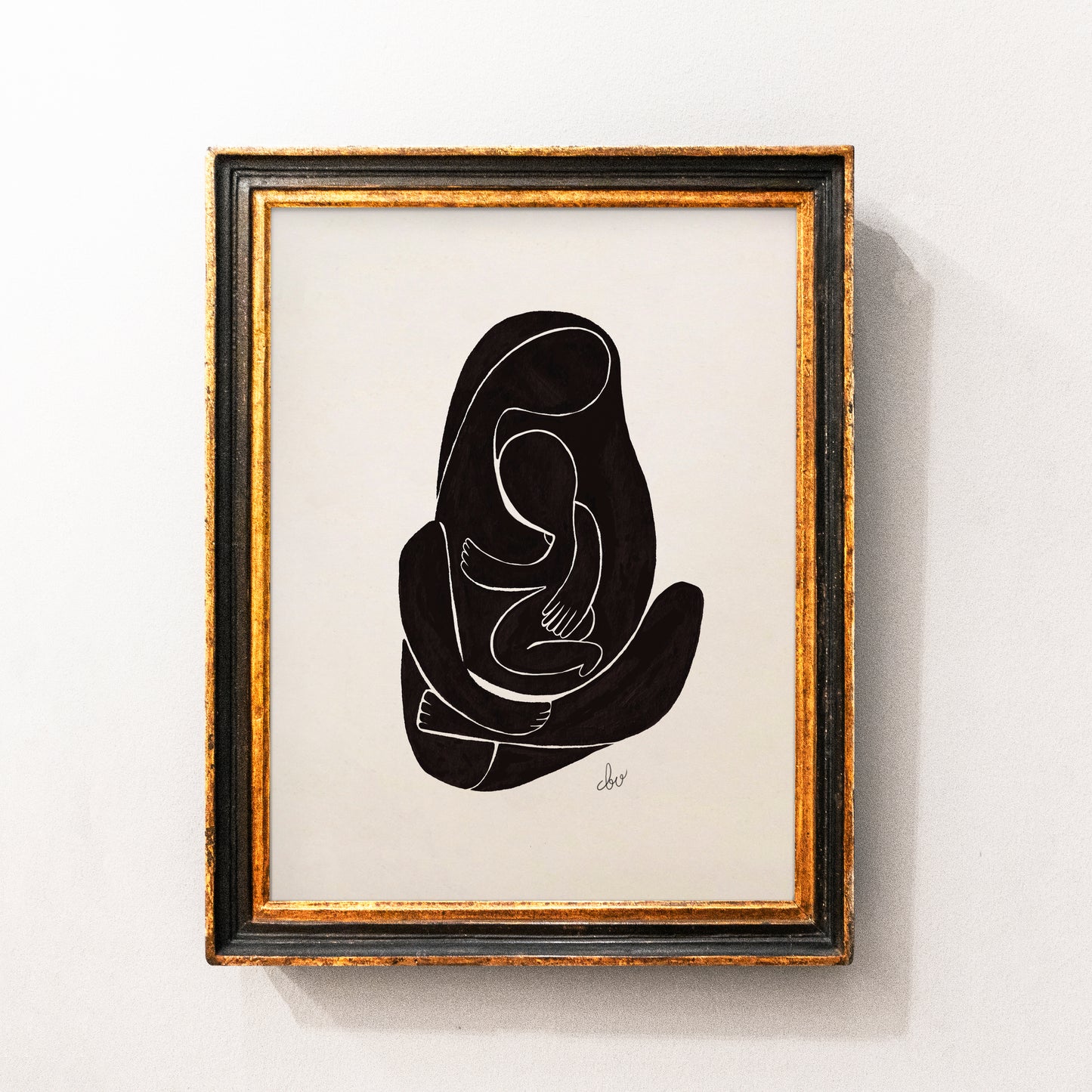 "Madre" Modern Abstract Print