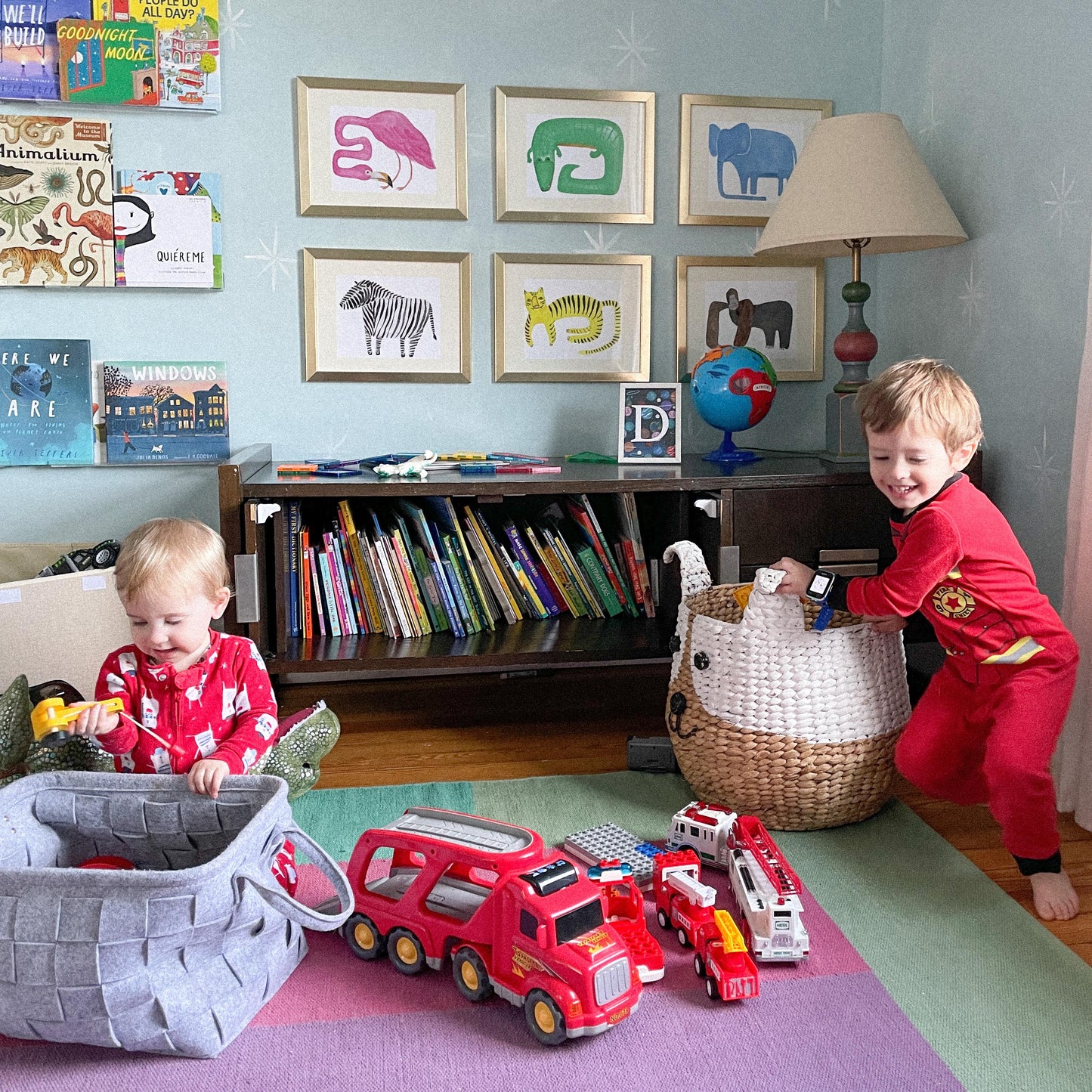 Safari Animals Gallery Wall Set
