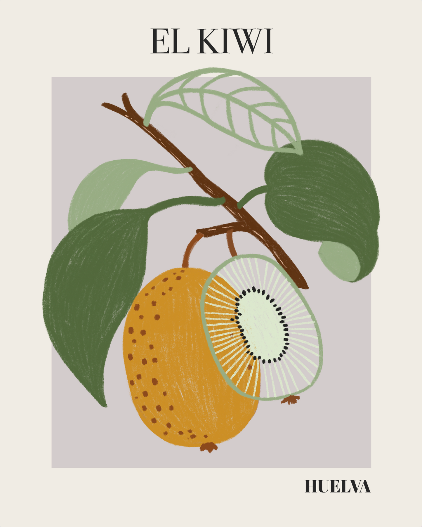 Botanical Modern Fruit Market Gallery Wall