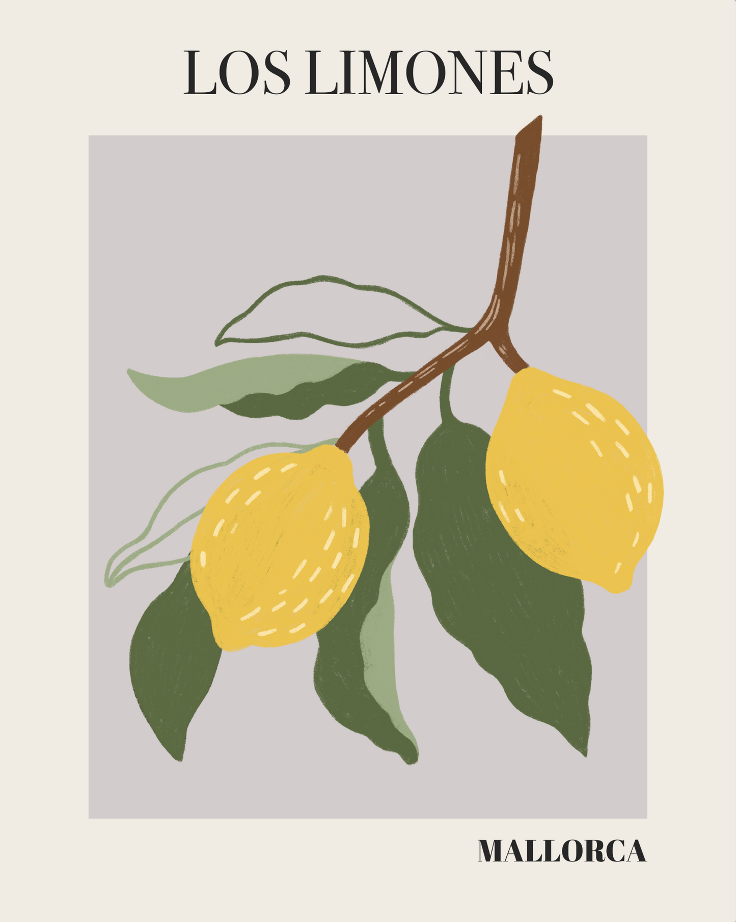 Botanical Modern Fruit Market Gallery Wall