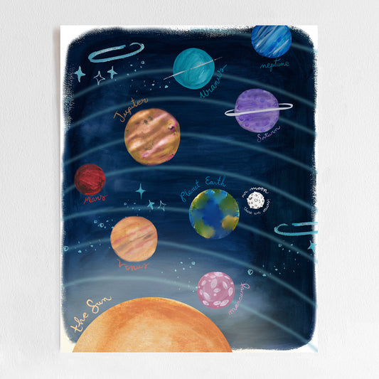 You are my Moon and Stars Print