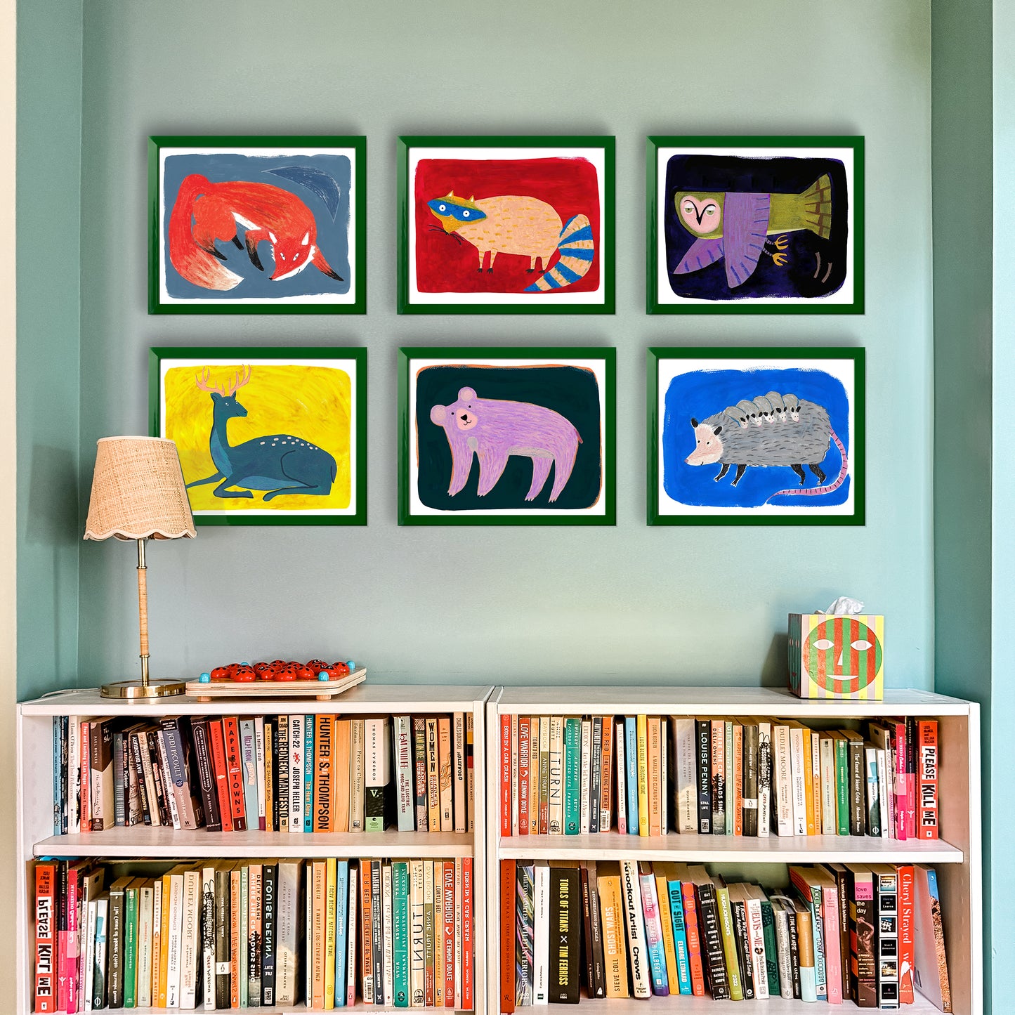 Woodland Animal Gallery Wall