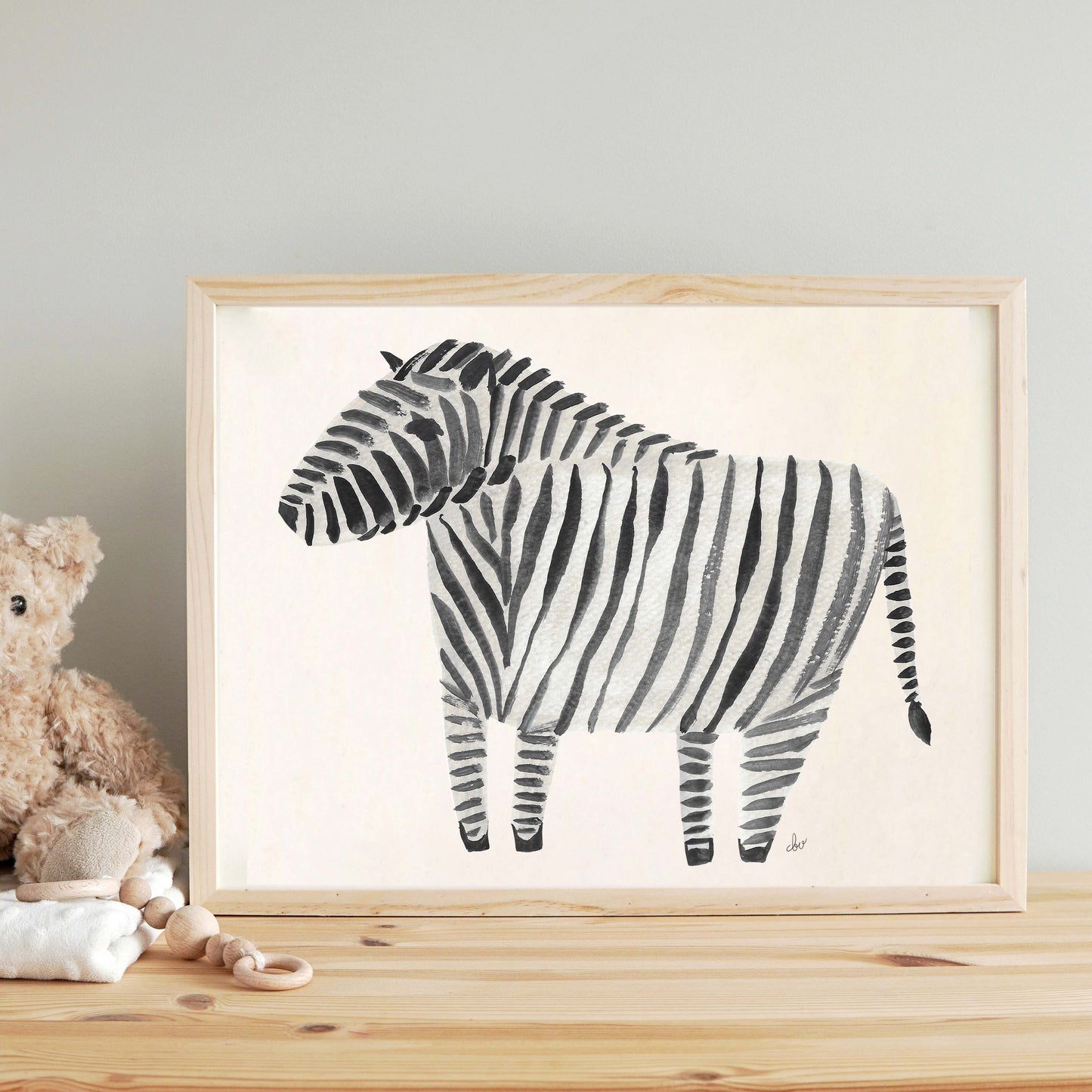 The Husky Zebra