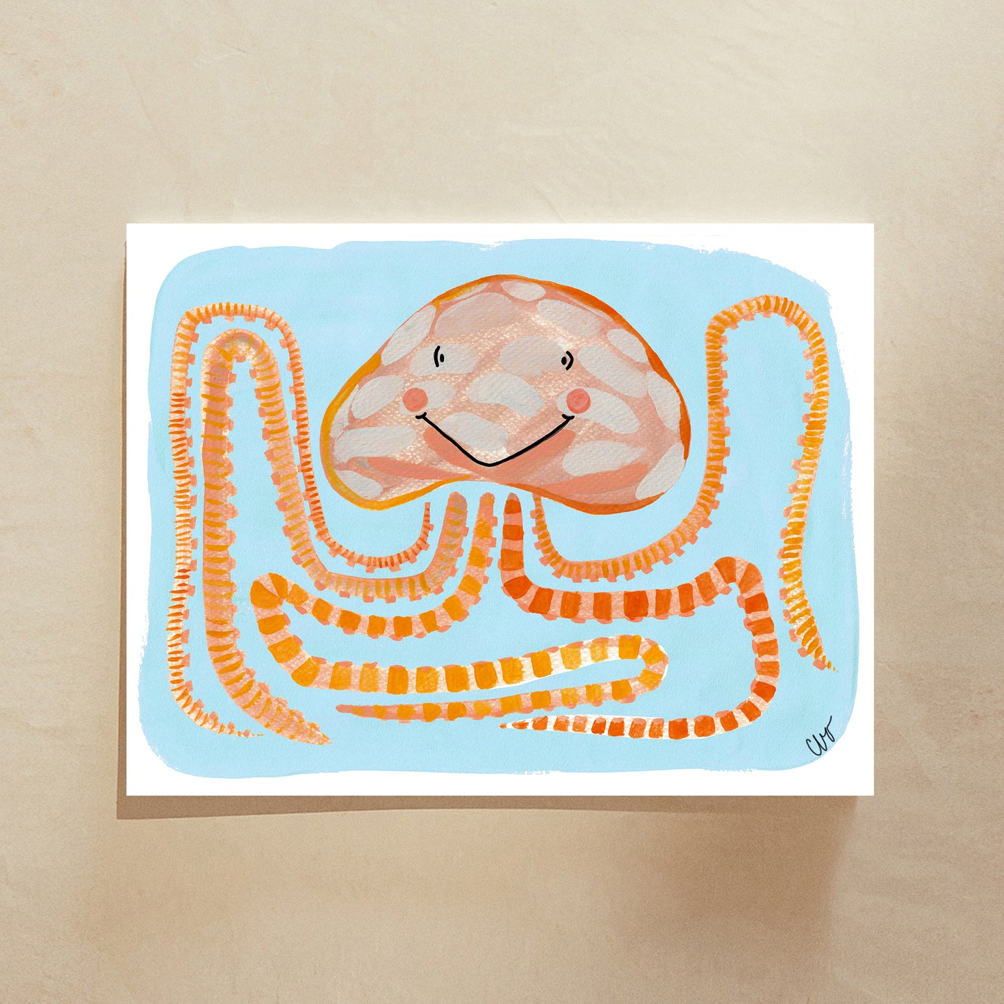 Under the Sea Animals Art Print Set