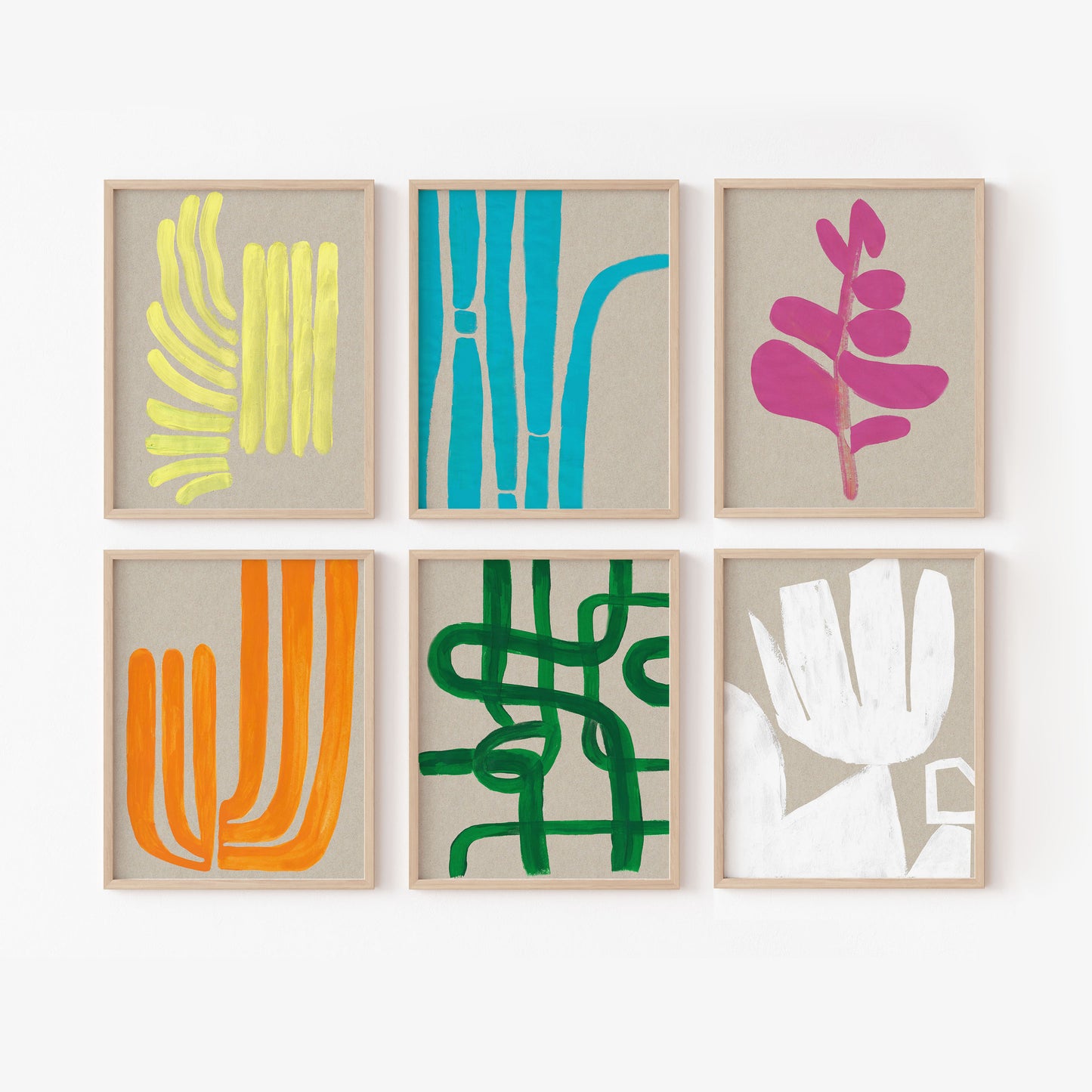 Vibrant Abstract Modern Collection