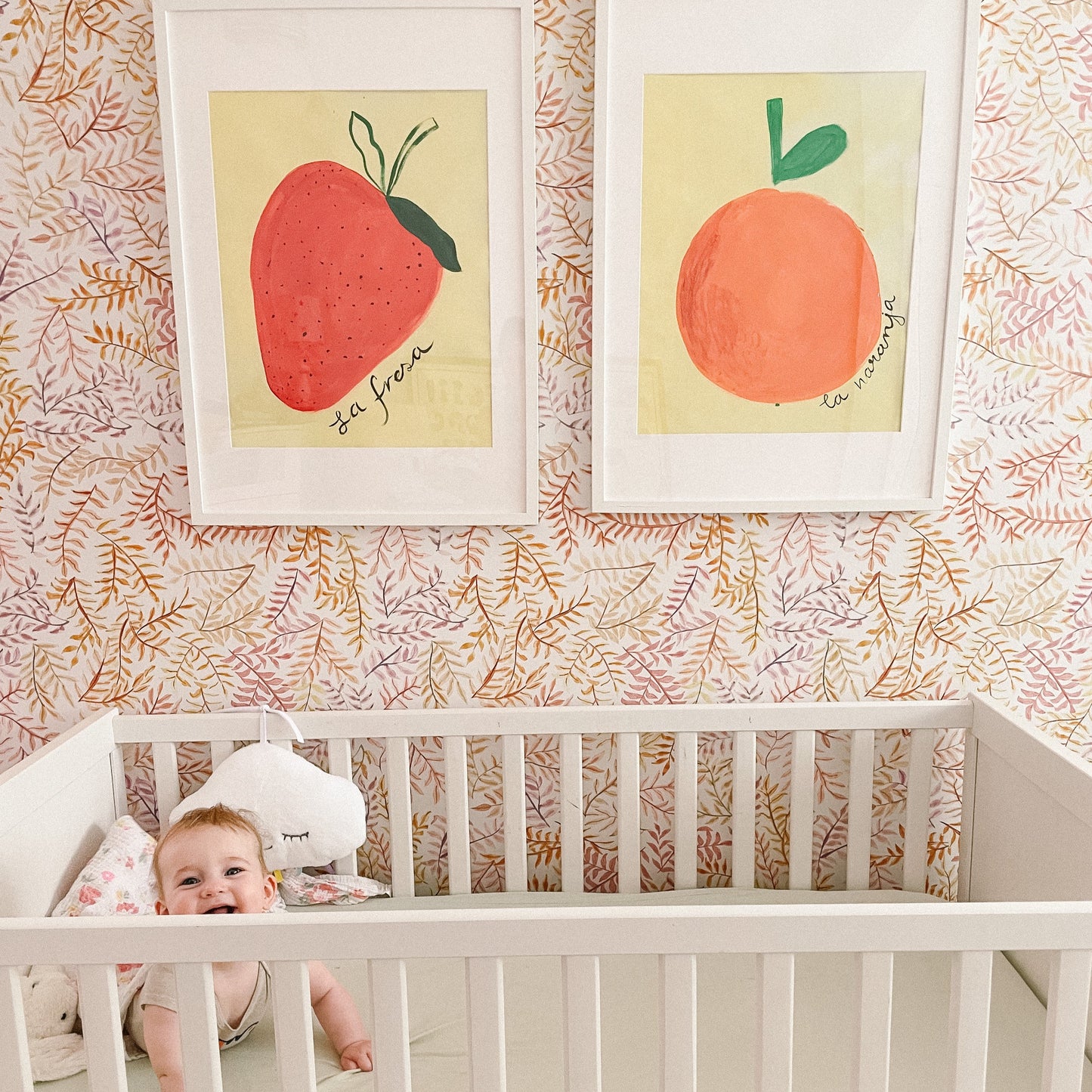 "La Naranja" Orange Fruit Wall Art Print