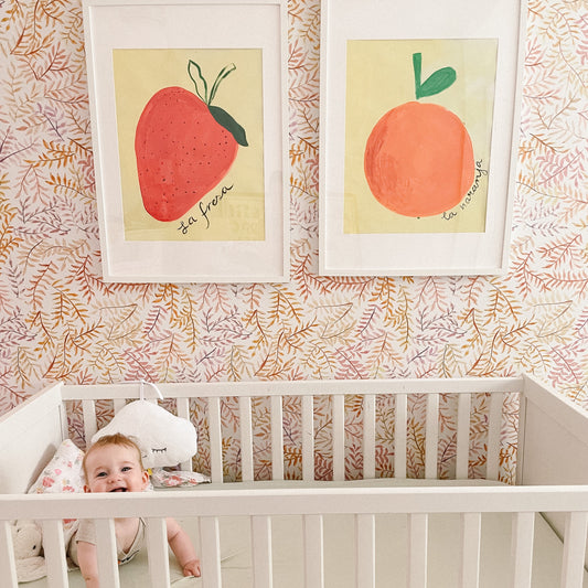 "La Naranja" Orange Fruit Wall Art Print