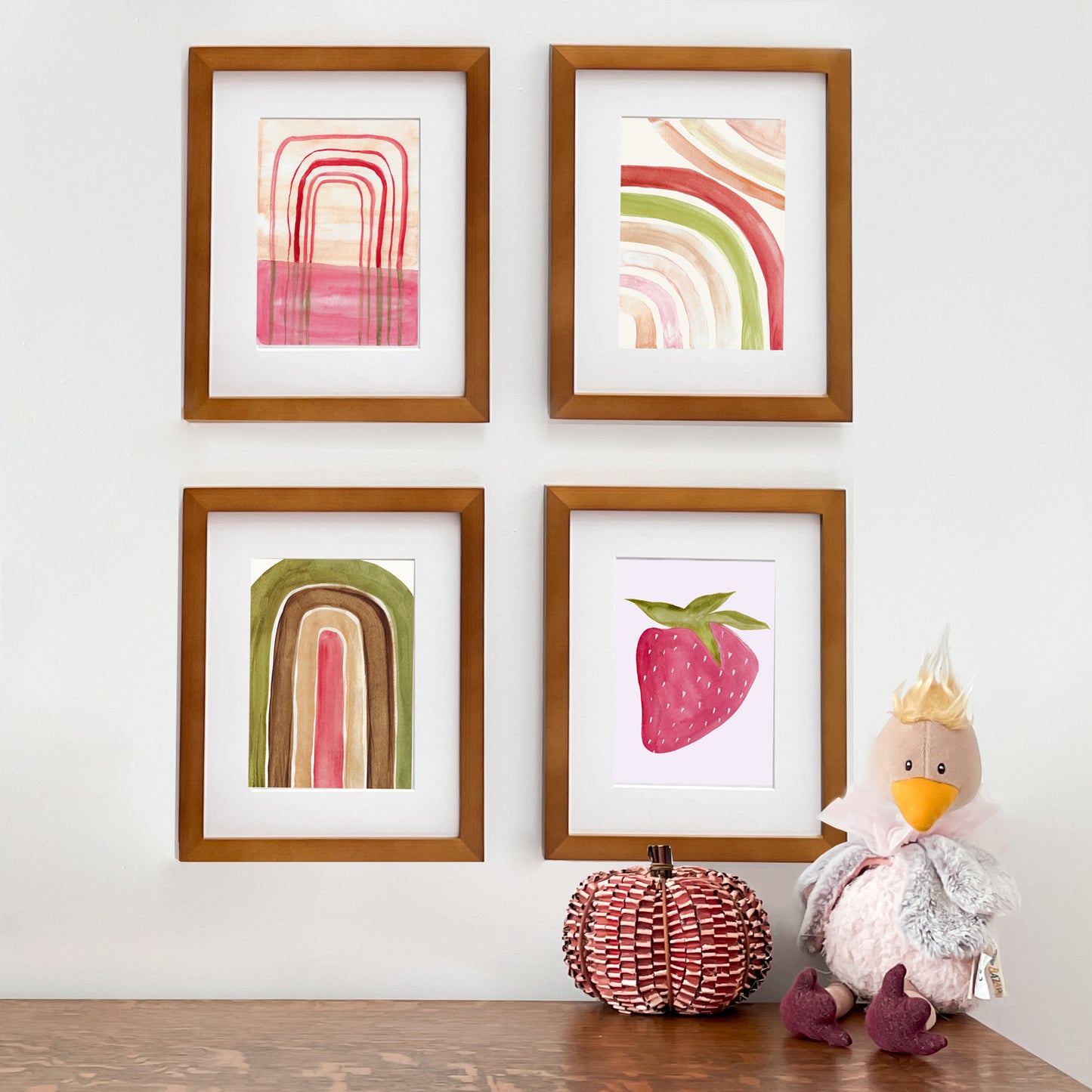 Study of Rainbows and the Unexpected Strawberry