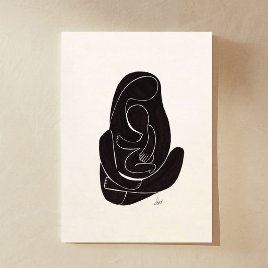"Madre" Modern Abstract Print