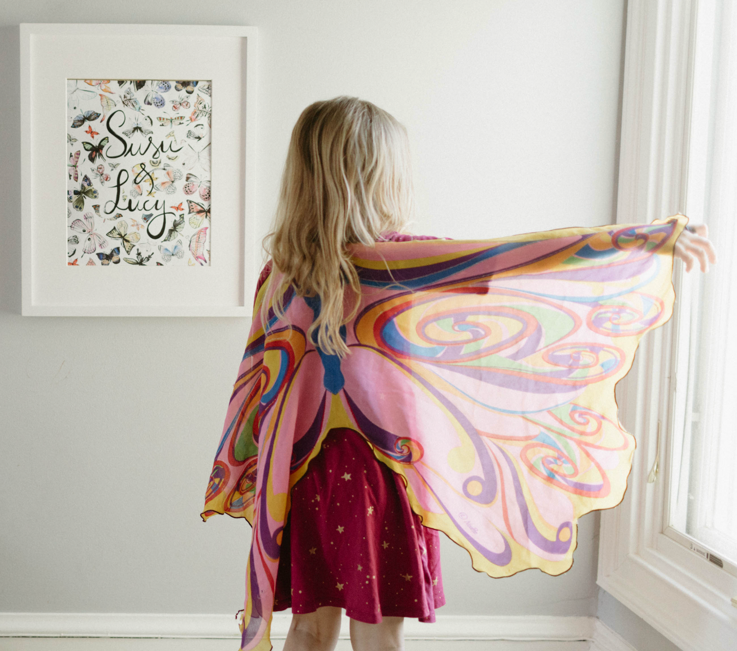 Bespoke Fly High Butterfly Print