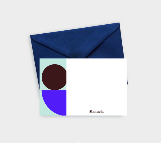 Abstract Modern Personalized Thank You Cards - Digital Download