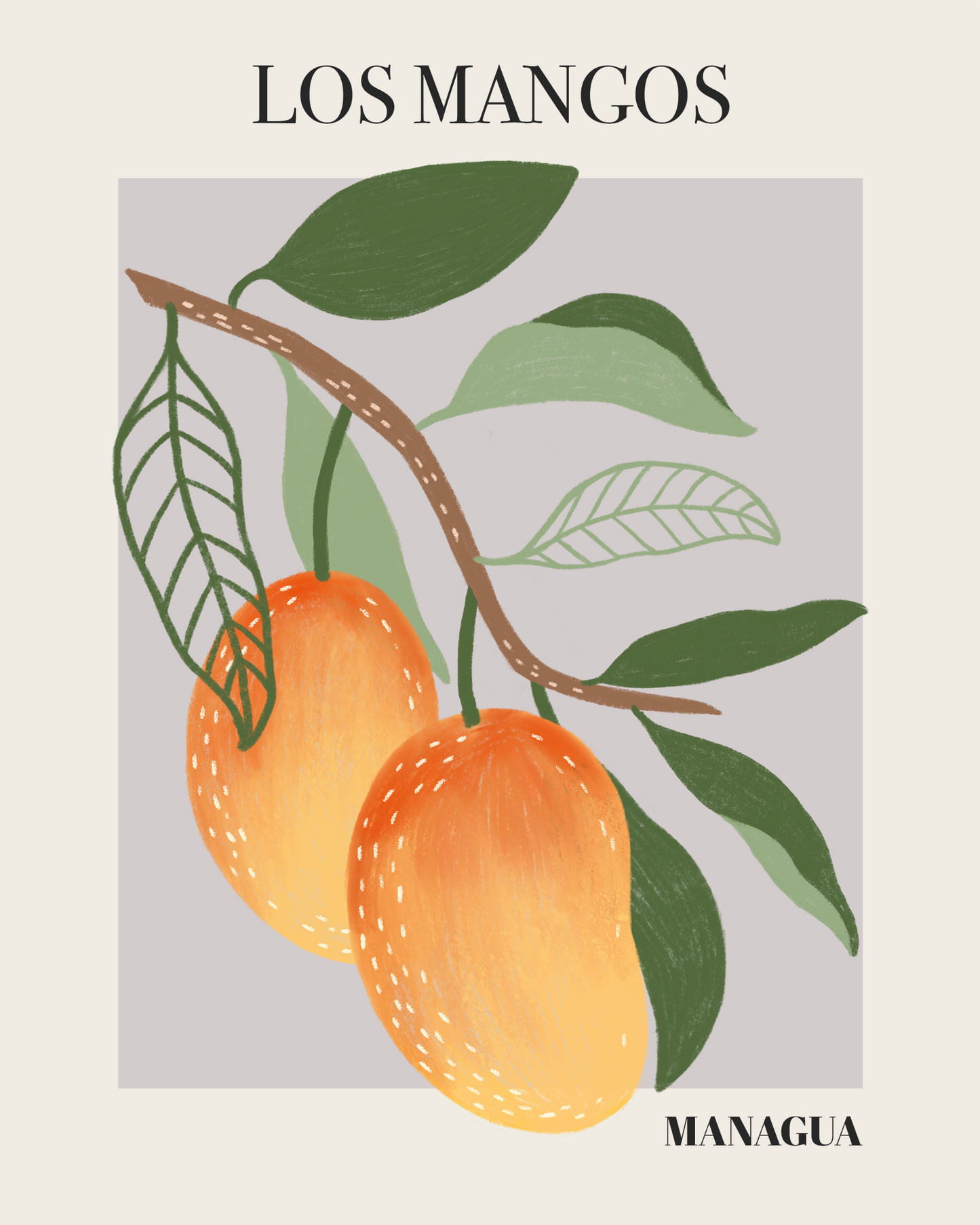 Botanical Modern Fruit Market Gallery Wall
