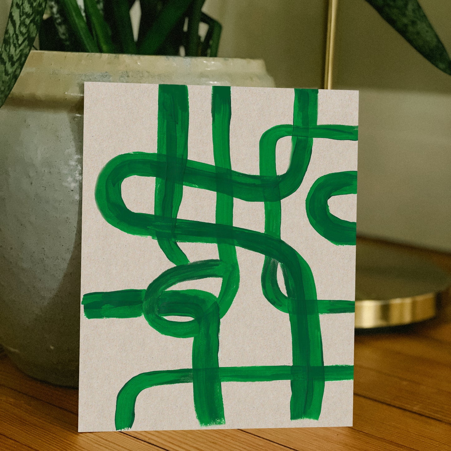 The Maze Art Print