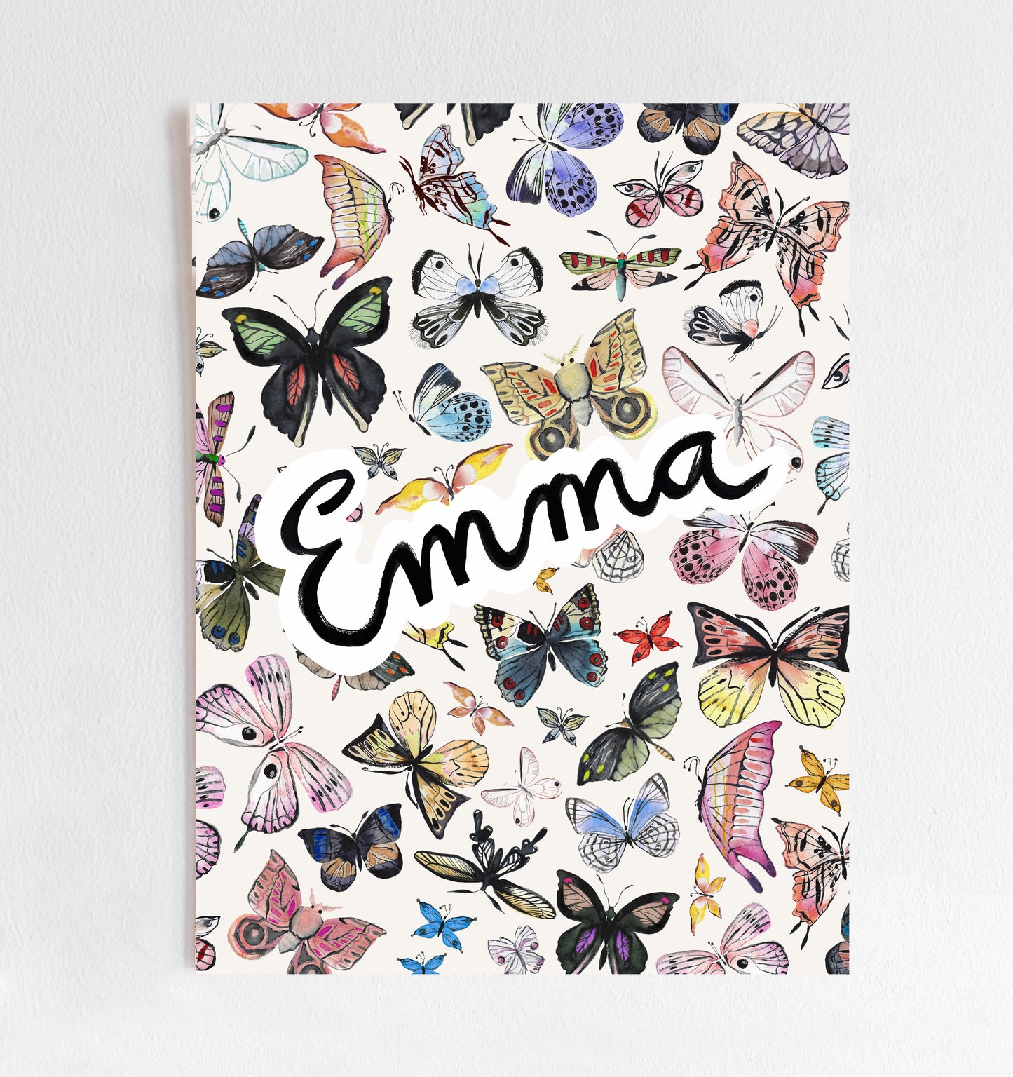 Bespoke Fly High Butterfly Print