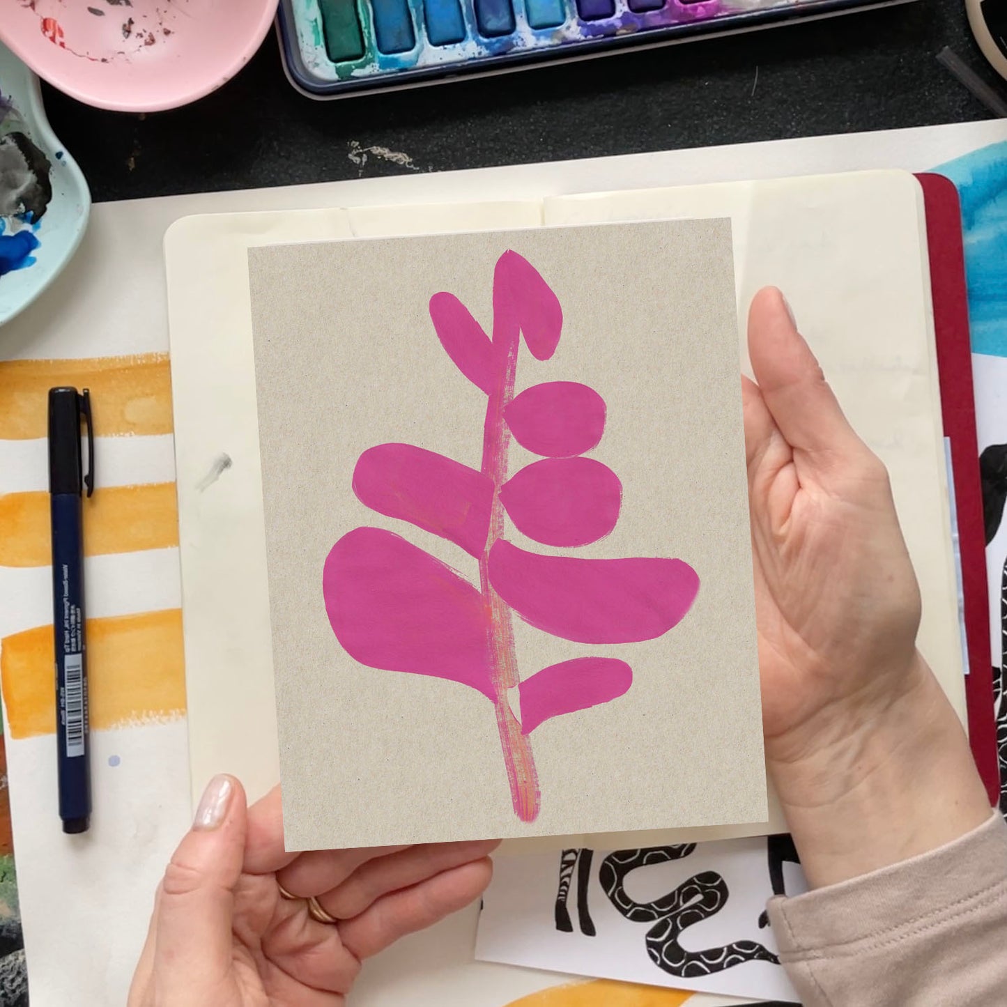 Perky Fern Art Print