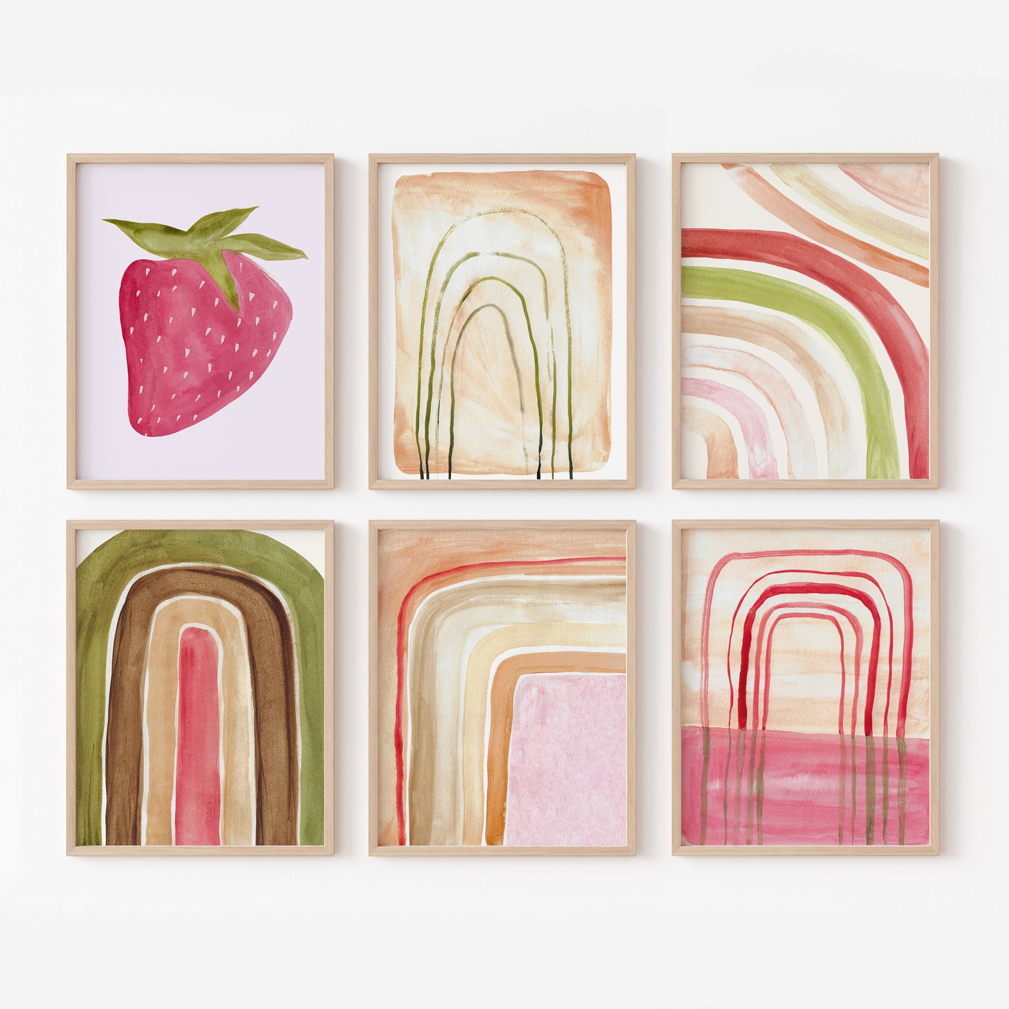 Study of Rainbows and the Unexpected Strawberry