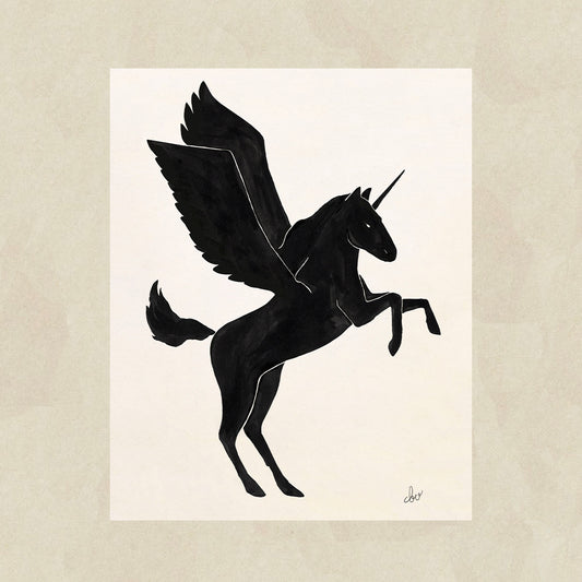 The Unicorn Art Print